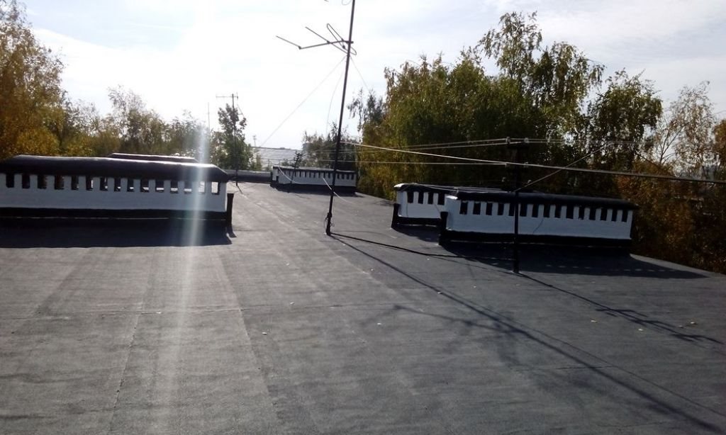 Капитальный ремонт крыши (наплавляемый материал  